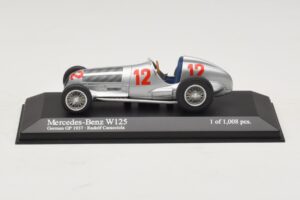 Mercedes W125 R. Caracciola German GP 1937 Minichamps 1:43 400370012 Fém