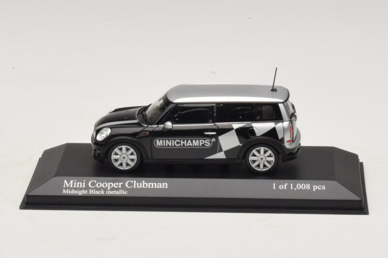 Mini Cooper Clubman R55 Fekete Metál Minichamps 1:43 431138672 Fém