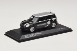 Mini Cooper Clubman R55 Fekete Metál Minichamps 1:43 431138672 Fém – 2. kép a 4-ből