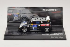 Mini Cooper Dörr Motorsport #139 Hahn / Holoch 24 Hours of Nürburgring 2011 Minichamps 1:43 437112139 Fém