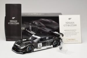 Nissan GT-R R35 Stealth Model Gran Turismo 5 AUTOart 1:18 81041 Fém – 8. kép a 9-ből
