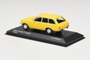Opel Ascona A Voyage Sárga Minichamps 1:43 400045811 Fém – 3. kép a 4-ből