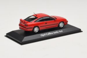 Opel Calibra Turbo 4x4 Piros Maxichamps 1:43 940045721 Fém – 2. kép a 4-ből