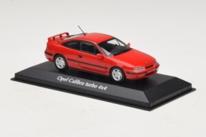 Opel Calibra Turbo 4x4 Piros Maxichamps 1:43 940045721 Fém – 3. kép a 4-ből