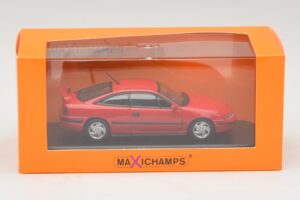 Opel Calibra Turbo 4x4 Piros Maxichamps 1:43 940045721 Fém – 4. kép a 4-ből