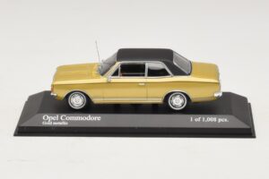 Opel Commodore A Metál Arany Minichamps 1:43 430046165 Fém
