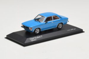 Opel Kadett C Kék Minichamps 1:43 400048101 Fém – 2. kép a 4-ből