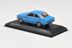 Opel Kadett C Kék Minichamps 1:43 400048101 Fém – 3. kép a 4-ből