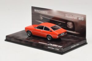 Opel Kadett C Kupé Bemutató IAA Frankfurt Piros Minichamps 1:43 436045620 Fém – 3. kép a 4-ből
