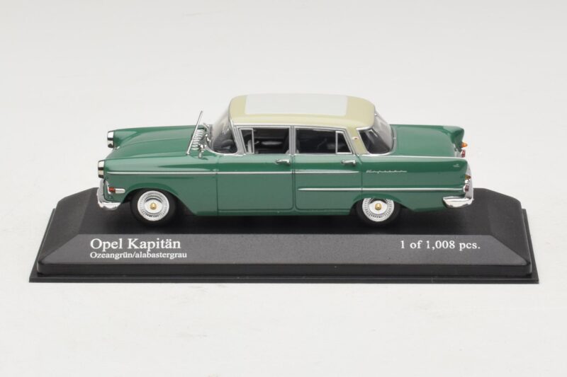Opel Kapitan A Zöld Minichamps 1:43 400048001 Fém