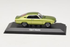 Opel Manta A Zöld Metál Maxichamps 1:43 940045501 Fém