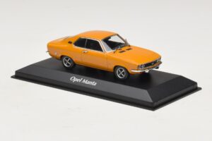 Opel Manta A Narancssárga Maxichamps 1:43 940045500 Fém – 3. kép a 4-ből