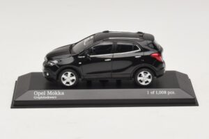 Opel Mokka Metál Fekete Minichamps 1:43 410042101 Fém