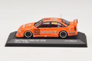 Opel Omega 3000 24V #99 Jägermeister M. Reuter DTM 1991 Minichamps 1:43 400914499 Fém