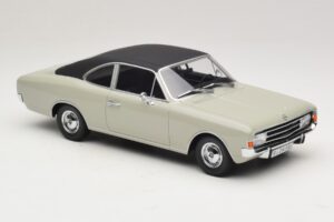 Opel Rekord C Kupé Szürke Minichamps 1:18 107047022 Gyanta – 4. kép a 6-ből