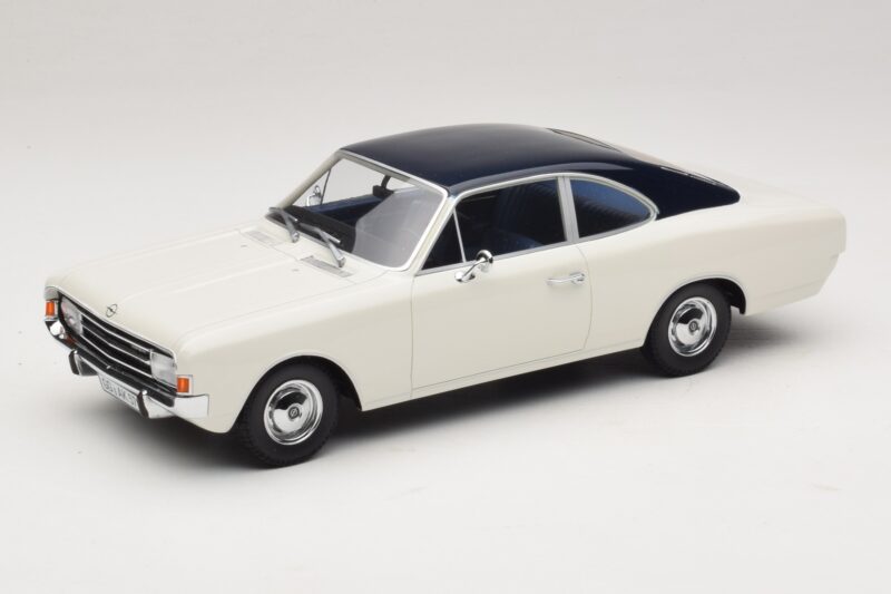 Opel Rekord C Kupé Fehér Kék Minichamps 1:18 107047021 Gyanta