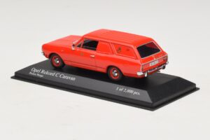 Opel Rekord Caravan Norwegian Post Minichamps 1:43 433046195 Fém – 3. kép a 4-ből