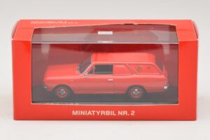 Opel Rekord Caravan Norwegian Post Minichamps 1:43 433046195 Fém – 4. kép a 4-ből