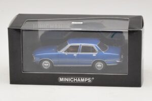 Opel Rekord D Kék Metálfényű Minichamps 1:43 400044002 Fém – 4. kép a 4-ből