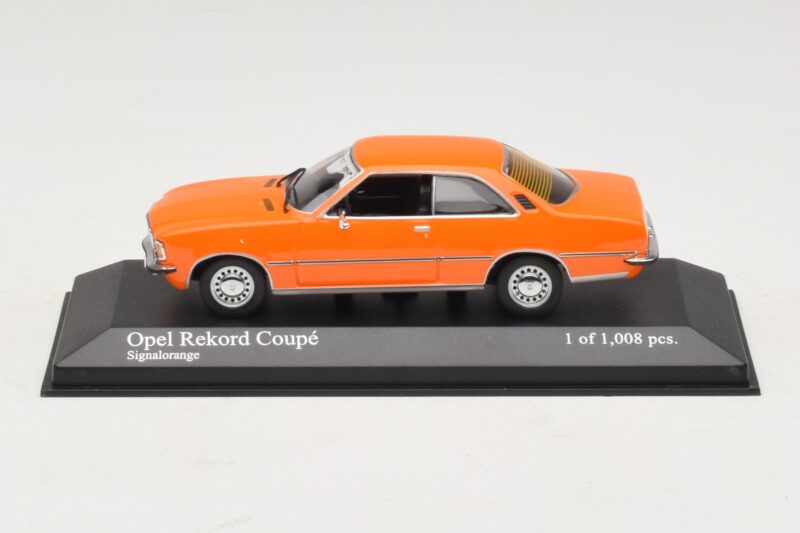 Opel Rekord D Kupé Narancssárga Minichamps 1:43 Opel Rekord D Kupé Narancssárga Minichamps 1:43 400044024 Fém
