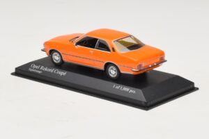 Opel Rekord D Kupé Narancssárga Minichamps 1:43 400044024 Fém – 3. kép a 4-ből
