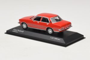 Opel Rekord D Piros Minichamps 1:43 400044004 Fém – 3. kép a 4-ből