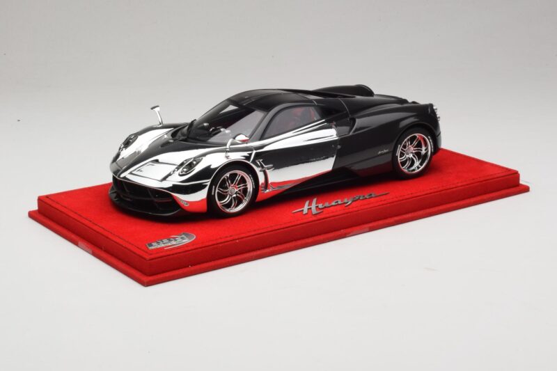 Pagani Huayra Chrome Silver Egyedi Darab BBR 1:18 P1873CM Gyanta