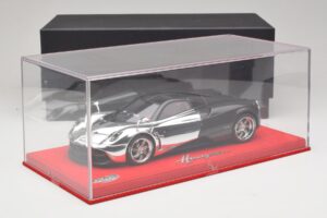 Pagani Huayra Chrome Silver Egyedi Darab BBR 1:18 P1873CM Gyanta – 7. kép a 7-ből