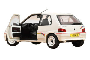 Peugeot 106 Rallye 1.3 Fehér Norev 1:18 184920 Fém – 2. kép a 3-ből