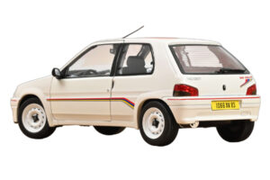 Peugeot 106 Rallye 1.3 Fehér Norev 1:18 184920 Fém – 3. kép a 3-ből