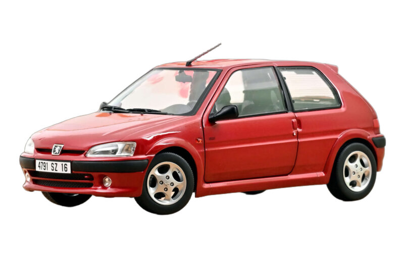 Peugeot 106 S16 Lucifer Red Norev 1:18 Peugeot 106 S16 Lucifer Red Norev 1:18 184921 Fém