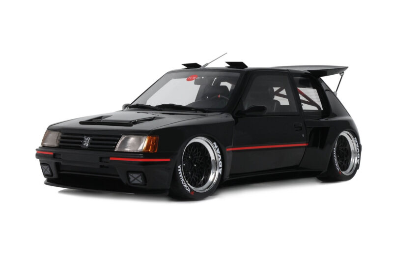 Peugeot 205 Khyzyl Saleem Fekete Otto 1:18 Peugeot 205 Khyzyl Saleem Fekete Otto 1:18 OT1257 Gyanta