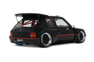 Peugeot 205 Khyzyl Saleem Fekete Otto 1:18 OT1257 Gyanta – 2. kép a 5-ből