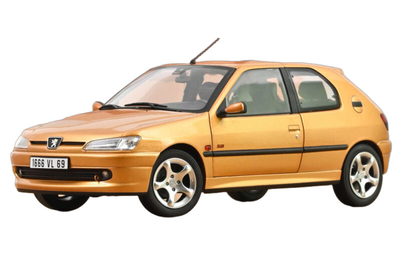 Peugeot 306 S16 Blaze Yellow Norev 1:18 Peugeot 306 S16 Blaze Yellow Norev 1:18 184940 Fém