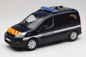 Peugeot Partner Gendarmerie Sötétkék Norev 1:18 184890 Fém