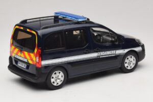 Peugeot Partner Gendarmerie Sötétkék Norev 1:18 184890 Fém – 2. kép a 6-ből