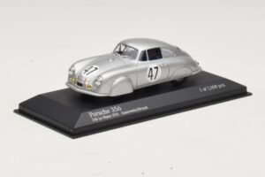 Porsche 356 #47 Sauerwein / Brunet 24 Hours of Le Mans 1951 Minichamps 1:43 400516747 Fém – 2. kép a 4-ből