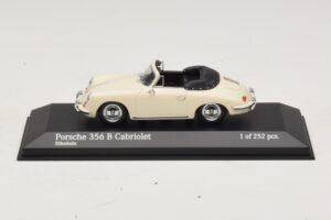 Porsche 356 B Kabrió Elefántcsontfehér Minichamps 1:43 400064332 Fém