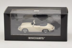 Porsche 356 B Kabrió Elefántcsontfehér Minichamps 1:43 400064332 Fém – 4. kép a 4-ből