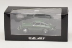 Porsche 356C Sötétzöld Minichamps 1:43 430062329 Fém – 4. kép a 4-ből