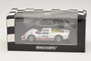 Porsche 906 K Scuderia Filipinetti #148 W. Mairesse / H. Muller Targa Florio Winners 1966 Minichamps 1:43 400666648 Fém – 4. kép a 4-ből