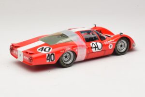 Porsche 906 LH Squadra Tartaruga #40 D. Spoerry / R. Steinemann 12 Hours of Sebring 1967 Minichamps 1:18 100676140 Fém – 3. kép a 8-ből