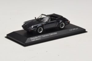 Porsche 911 930 Carrera Cabriolet Szürke Metál Minichamps 1:43 430062037 Fém – 2. kép a 4-ből