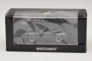 Porsche 911 930 Carrera Cabriolet Szürke Metál Minichamps 1:43 430062037 Fém – 4. kép a 4-ből