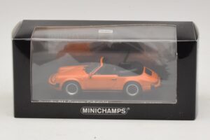 Porsche 911 930 Carrera Cabriolet Narancssárga Minichamps 1:43 430062038 Fém – 4. kép a 4-ből