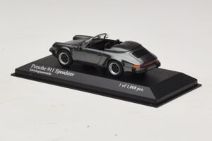 Porsche 911 930 Speedster Szürke Metál Minichamps 1:43 430066135 Fém – 3. kép a 4-ből