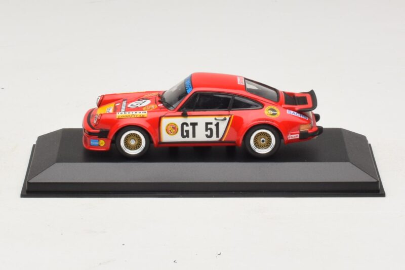 Porsche 911 934 #51 T. Hezemans Winner Nurburgring 1976 Minichamps 1:43 400766451 Fém
