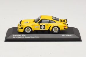 Porsche 911 934 #80 Gonzalez / Romero 24 Hours of Le Mans 1980 Minichamps 1:43 400806480 Fém