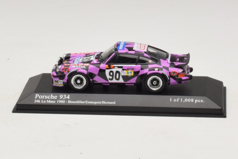 Porsche 911 934 #90 Bourdillat / Ennequin 24 Hours of Le Mans 1980 Minichamps 1:43 400806490 Fém