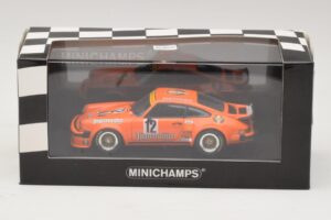 Porsche 911 934 Jagermeister #12 H. Kelleners DRM Nurburgring 1976 Minichamps 1:43 400766412 Fém – 4. kép a 4-ből